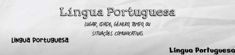 Imagem do episódio Variação linguística - Português da série Descomplicando o Enem