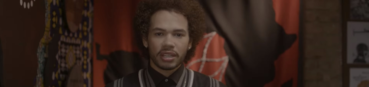 Leonne Gabriel no episódio Por que falamos em genocídio da população negra? da primeira temporada da série Consciência Negra: Reconhecer e Reparar