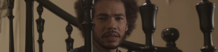 Leonne Gabriel no episódio Encarceramento em massa, camburão e navio negreiro da primeira temporada da série Consciência Negra: Reconhecer e Reparar