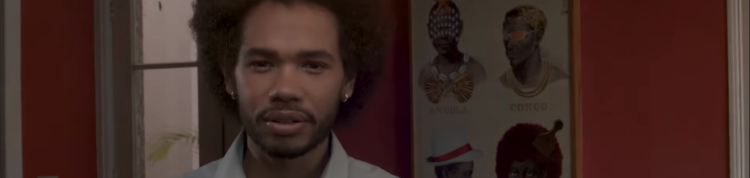 Leonne Gabriel no episódio Quem é negro no Brasil? da primeira temporada da série Consciência Negra: Reconhecer e Reparar