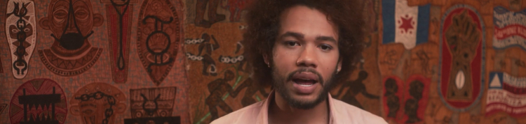 Leonne Gabriel no episódio Você sabe a diferença entre raça e etnia? da primeira temporada da série Consciência Negra: Reconhecer e Reparar